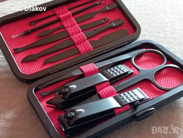 Професионален комплект за маникюр, снимка 9 - Продукти за маникюр - 49267082