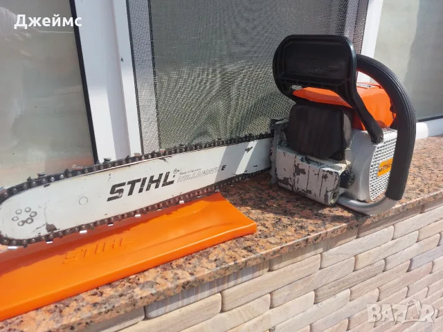Резачка Stihl 038AV electronic quickstop , снимка 2 - Градинска техника - 55920399