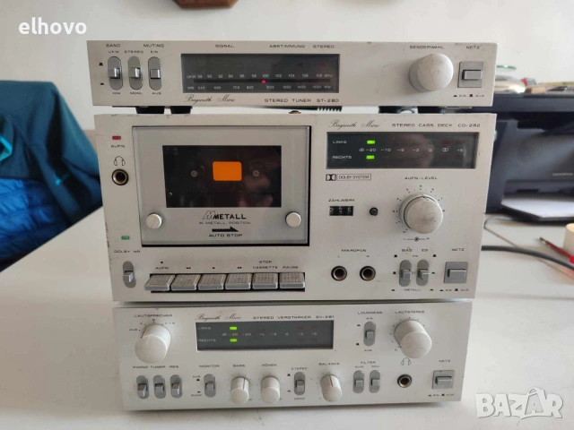 Стерео усилвател, дек и тунер Bayreuth Micro