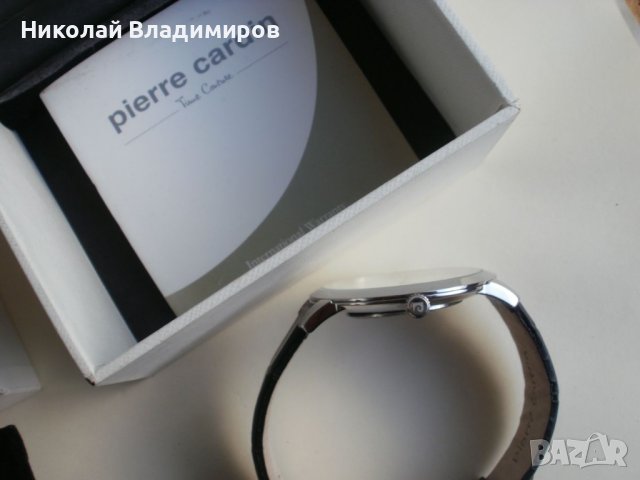 Pierre Cardin голям 42 мм. мъжки ръчен оригинален часовник, снимка 10 - Мъжки - 42274296