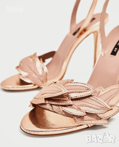 Сандали на ток на Zara 👡