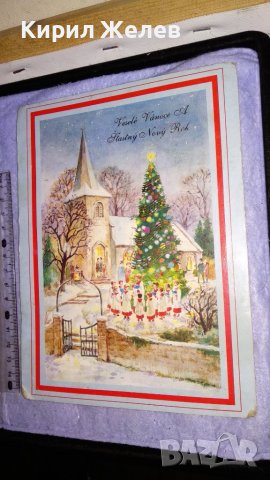 ДВЕ СТАРИ ПОЩЕНСКИ КАРТИЧКИ за ВЕЛИКДЕН и КОЛЕДА - ПЕЕЩА КАРТИЧКА с МЕЛОДИЯ ИТАЛИЯ ГЕРМАНИЯ 23582, снимка 5 - Филателия - 38810893