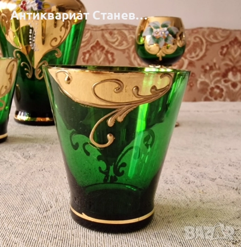 Комплект Bohemia Гарафа + 6 чаши, снимка 14 - Чаши - 51882752