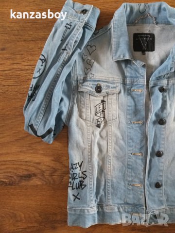 SEVEN SISTERS дамско дънкено яке размер XS, снимка 4 - Якета - 40340314