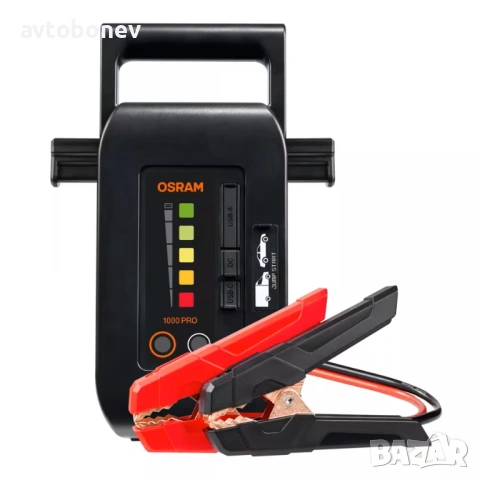 Устройство за бързо стартиране(booster/jump starter)OSRAM BATTERYstart PRO 1000(OEBSPL1000), снимка 3 - Аксесоари и консумативи - 53629155