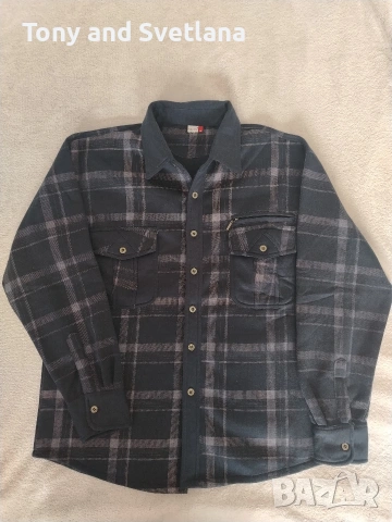 Ватирана риза мъжка, размер М