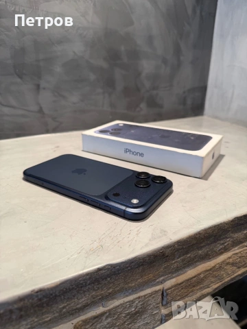 8 cycle! КАТО ЧИСТО НОВ Iphone 17 Pro Max Blue 256 GB, снимка 2 - Apple iPhone - 53719593