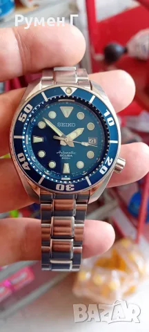 Seiko Prospex JDM Sumo "Blumo" SBDC033 (6R15) – Култов Дайвър, фул сет, бартер, снимка 2 - Мъжки - 56132422