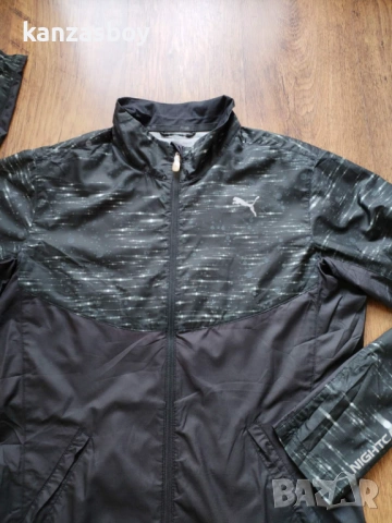 Puma NERO - страхотна мъжка ветровка КАТО НОВА С, снимка 5 - Спортни дрехи, екипи - 53596955