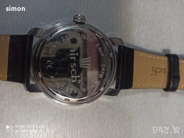 Нов мъжки часовник hirsch, снимка 4 - Мъжки - 44311442