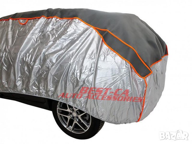 Покривало / брезент за МПС (кола, джип) против градушка, размер XXL, 588x183x122 см., снимка 5 - Аксесоари и консумативи - 40020494