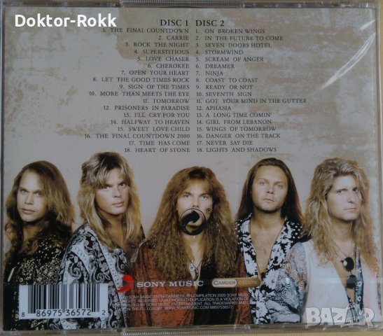 Europe - The Final Countdown (The Best Of Europe) (2009, 2 CD), снимка 2 - CD дискове - 41857925
