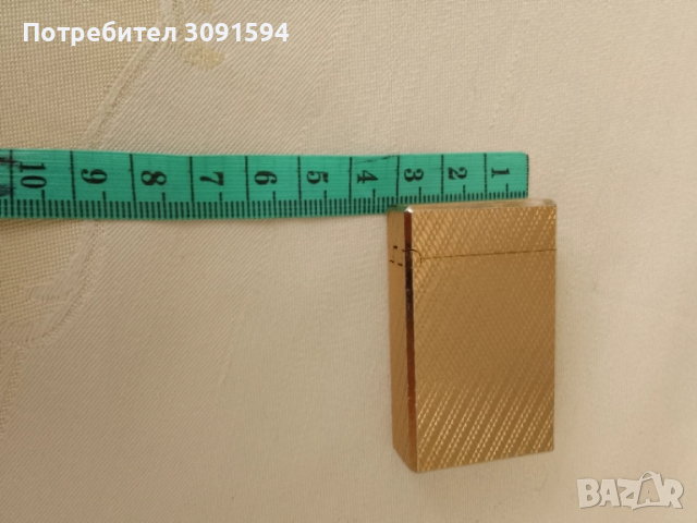   Винтидж Позлатена Газова запалка Zaima  Japan . Работи добре! Напълно обслужена!, снимка 10 - Запалки - 51829944