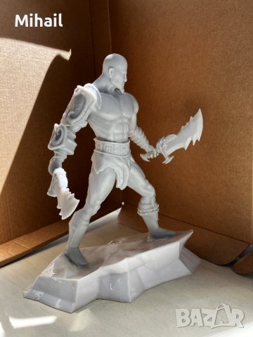 God of War Kratos колекционерска фигурка за оцветяване, снимка 5 - Колекции - 41883137