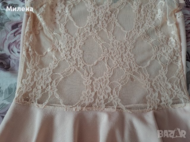 Рокля с дантела, Xs/S размер, снимка 5 - Рокли - 41713762