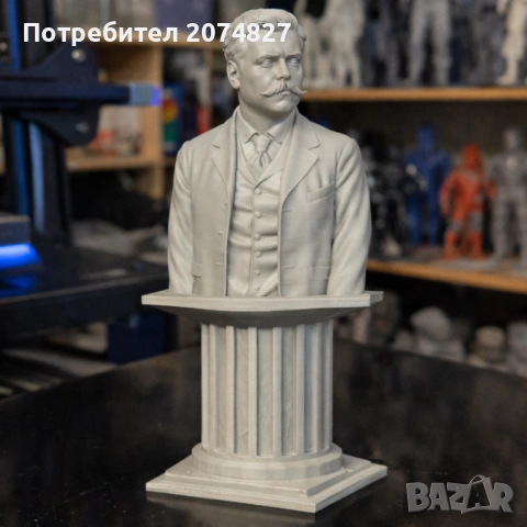 ГОЦЕ ДЕЛЧЕВ (бюст, статуетка)