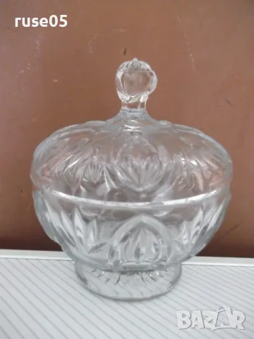 Захарница стъклена, снимка 6 - Други стоки за дома - 50352335