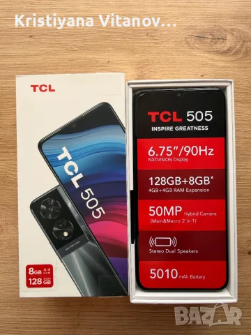 Смартфон TCL 505 С 2 ГОД ГАРАНЦИЯ