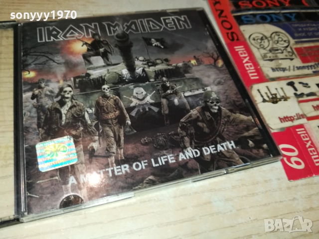 IRON MAIDEN CD 2510252248, снимка 13 - CD дискове - 52181366