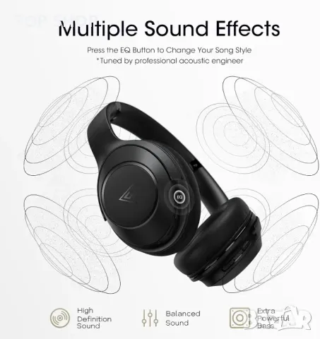 DOQAUS Life 5 Bluetooth слушалки, снимка 2 - Слушалки и портативни колонки - 49249837