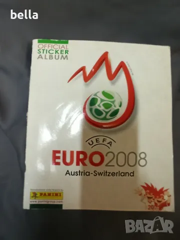  КОЛЕКЦИОНЕРСКИ АЛБУМ ФУТБОЛ UEFA EURO 2008, снимка 1