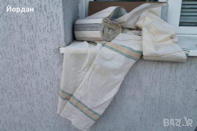 Ръчно тъкан плат  от фин лен