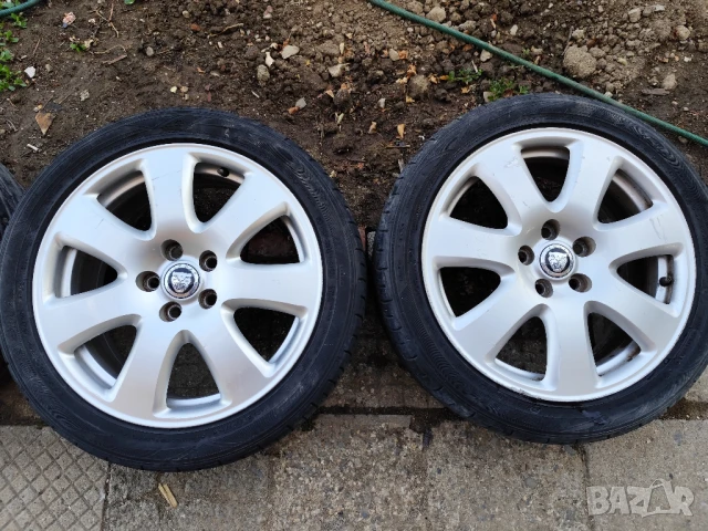Джанти Jaguar 17" 5x108 / 7J ET52.5, снимка 4 - Гуми и джанти - 51241426