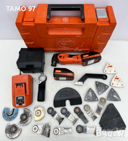 FEiN AMM700MAXX - Безчетков многофункционален инструмент 2x18V 3.0Ah