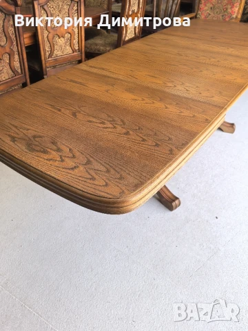 Разтегателна трапезна маса 2,60 м. , снимка 8 - Маси - 50508254