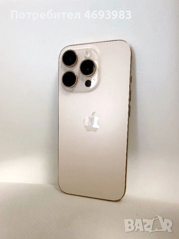 Внос от САЩ - iPhone 16 Pro 256GB Desert Titanium – Отлично състояние, снимка 2 - Apple iPhone - 52915970