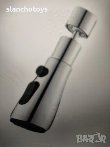 3-в-1 Мултифункционален Удължител за Кран - 3 Регулируеми Режима на Пръскане, Дизайн Против Пръски., снимка 4 - Други стоки за дома - 47870331