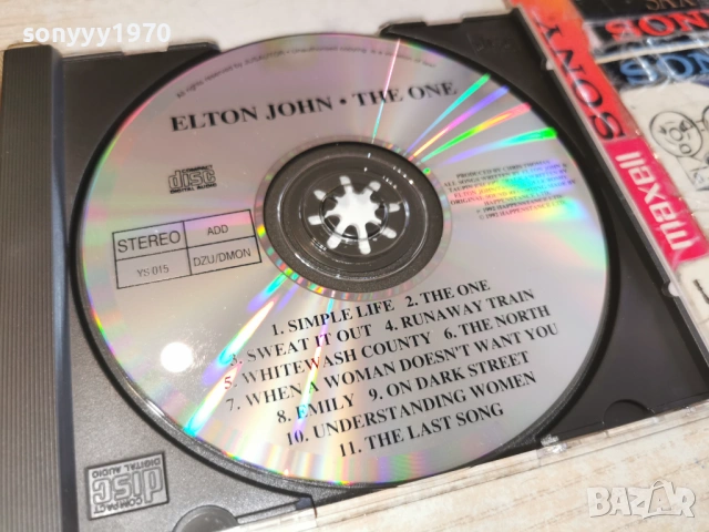 ELTON JOHN-ORIGINAL CD 0403261132ET2RAF6HOL, снимка 5 - CD дискове - 53704464