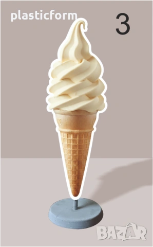 Рекламни табели Крем сладолед, домашен сладолед, сладолед различни вкусове, бабъл гофрета,, снимка 6 - Рекламни табели - 49851557