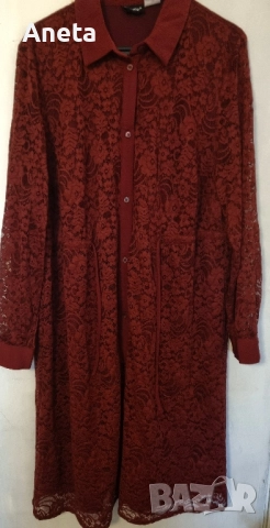 Дантелена рокля-риза