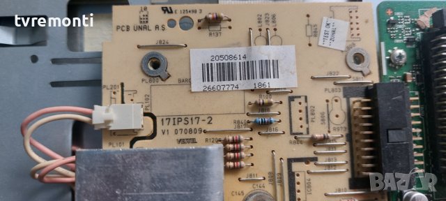 Захранваща платка ,,17IPS17-2,V1 070809 for 22 inc DISPLAY LTA216AT01, снимка 2 - Части и Платки - 40260831