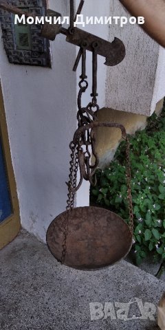 Старинен ретро кантар, снимка 2 - Антикварни и старинни предмети - 42507328