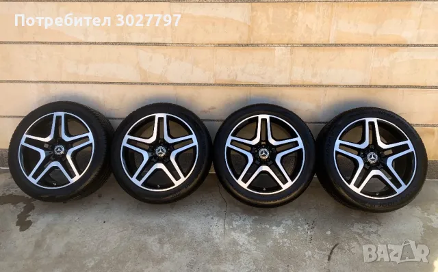 Оригинални джанти Mercedes GLS 63 AMG W166 ML63 гуми 295/40R21 BRABUS, снимка 2 - Гуми и джанти - 48453932