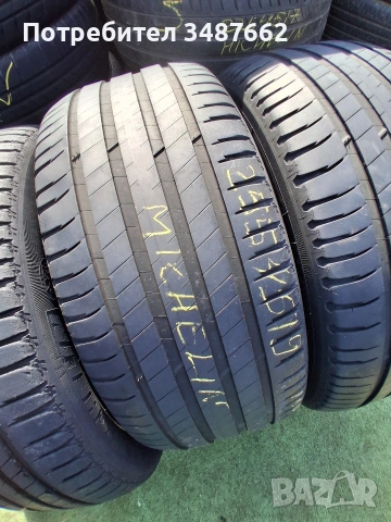 19 цола спорт пакет 255 45 и 235 50 19 MICHELIN 4броя летни , снимка 5 - Гуми и джанти - 53684927
