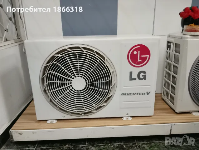 Климатик LG 09 в отлично състояние, инверторен, зареден с фреон, обслужен. , снимка 1