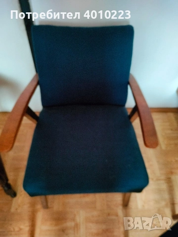 фотьойл, 2 табуретки и масичка, снимка 6 - Дивани и мека мебел - 53742150