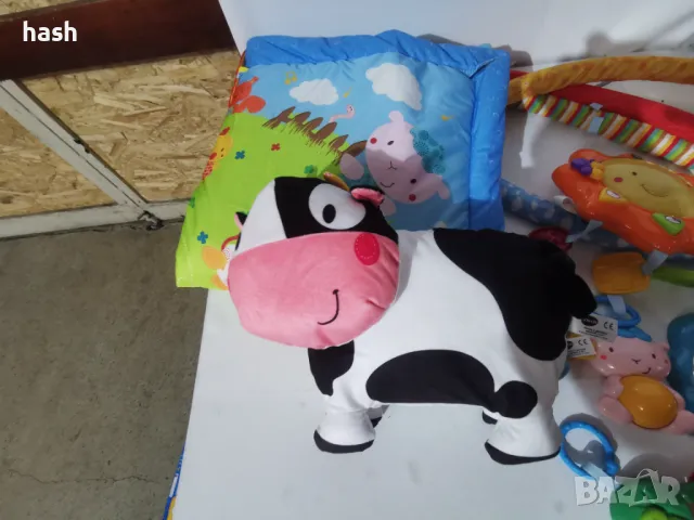 Активна гимнастика Vtech Baby Animal worlds 80 x 80 см, снимка 4 - Дрънкалки и чесалки - 48585626