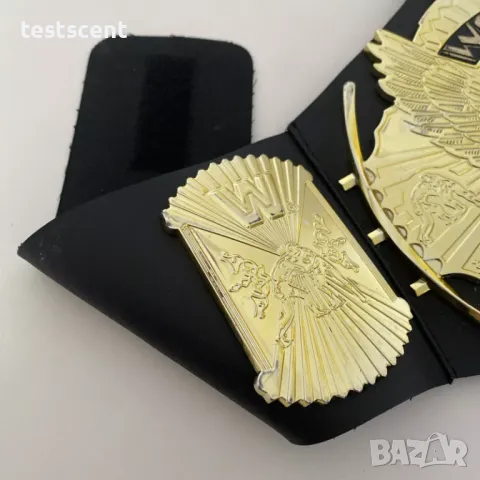 Шампионски пояс WWE Winged Eagle Championship WWF световната титла в кеча Mattel детски belt колан, снимка 4 - Други - 50214280