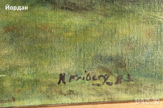 Стара европейска картина, снимка 8 - Картини - 48444224