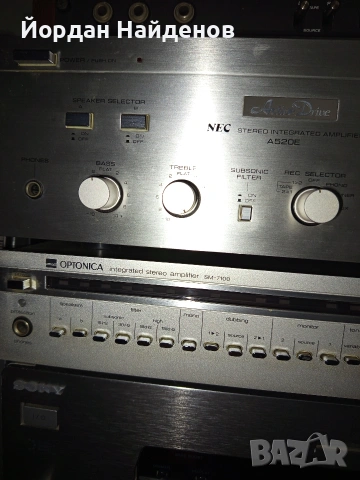 ИНТЕГРАЛЕН УСИЛВАТЕЛ OPTONIKA SM 7100 , снимка 2 - Ресийвъри, усилватели, смесителни пултове - 53099470