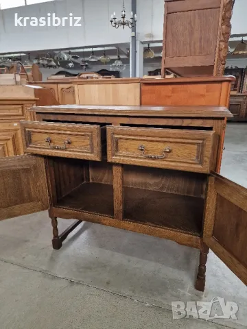 Масивен Шкаф -внос от Германия! , снимка 4 - Шкафове - 49905985