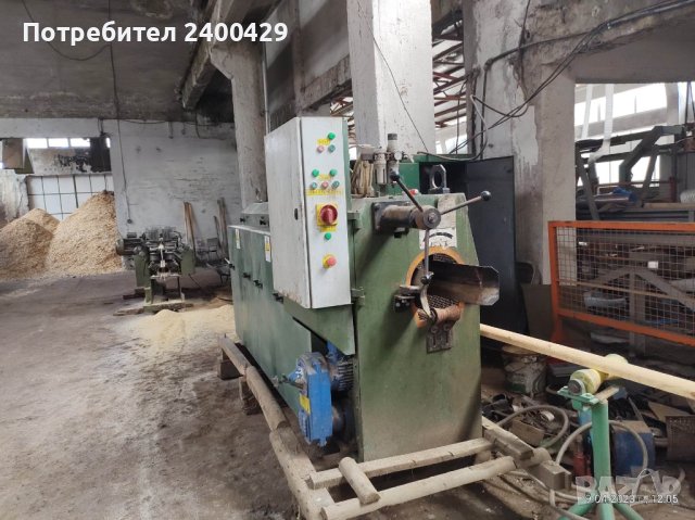 Maшина за струговане на обли колове и греди /бусола фреза/