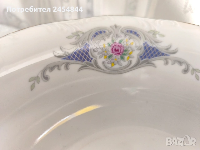 Порцеланов сервиз за хранене Диамант Разград, снимка 5 - Сервизи - 53589217