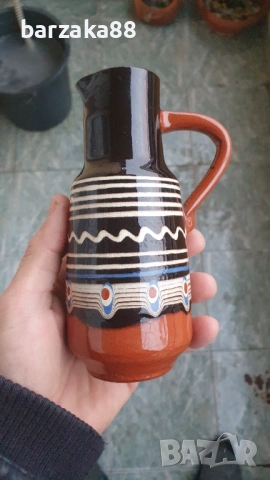 Керамична каничка с 5 бр. чашки, снимка 6 - Други стоки за дома - 53258035