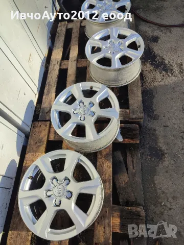 Алуминиеви джанти 16 оригинални  Audi A4 , снимка 3 - Гуми и джанти - 48728679