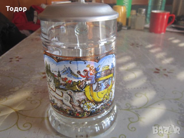 Страхотна немска халба за бира маркирана , снимка 2 - Колекции - 35780226